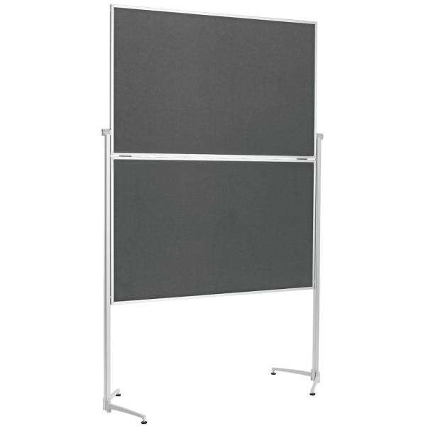 Moderationstafel, (B)1.200 x (H)1.500 mm, blau magnetoplan 1151303 (4013695051468)