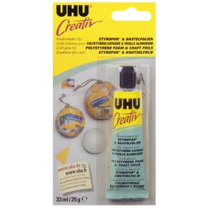 Spezialkleber 'Creativ' für Styropor & Bastelfolie UHU 47185 (4026700471854)
