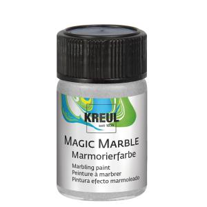 Marmorierfarbe 'Magic Marble', silber, 20 ml KREUL 73219 (4000798732196)