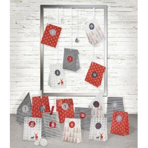 Adventskalender 24 Adventstütchen 'STYLE' folia 9395 (4001868090871)