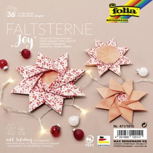 Faltsterne-Set 'Joy' (Meissner-Technik) folia 471/1015 (4001868120141)