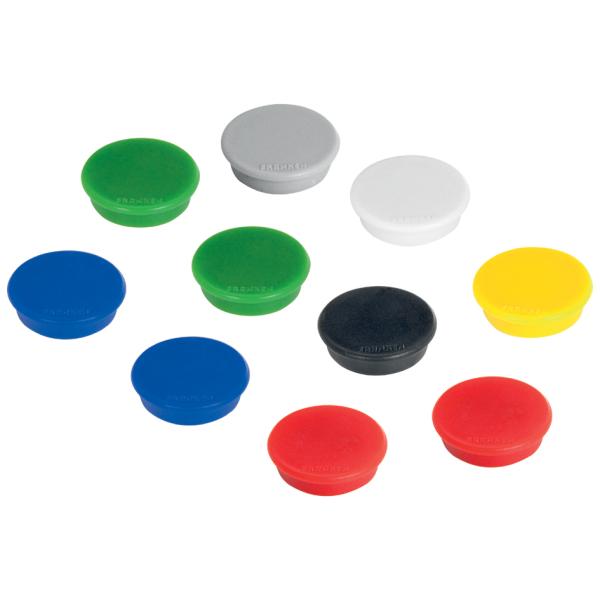 Haftmagnet, Haftkraft: 300 g, Durchm. 24 mm, schwarz FRANKEN HM20 10 (4016946051903)