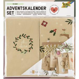 Adventskalender 24 Adventstütchen OH DEER folia 9387 (4001868129625)