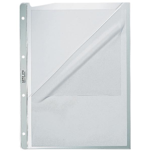 Prospekthülle, A4, PP, genarbt, 0, 12 mm, Lochseite LEITZ 4784-00-03 (4002432350353)