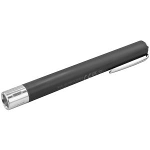 Stiftleuchte PLC15B, mit Glühbirne, schwarz/ silber ANSMANN 1600-0458 (4013674183784)