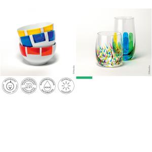 Farbe 'Porcelain & Glass', glänzend, 15 ml, orange Marabu 11150039013 (4007751971876)