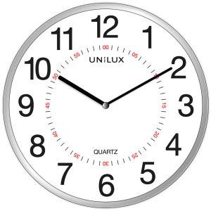 Wanduhr/ Quarzuhr 'ARIA', Durchmesser: 305 mm, silber UNiLUX 400094280 (3595560022366)