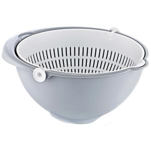 2in1 Schüssel-Sieb 'stella', groß, nordic-blue keeeper 1052868000000 (4052396091342)
