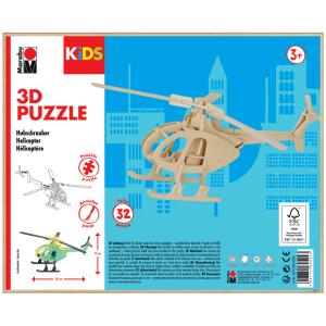 KiDS 3D Puzzle 'Hubschrauber', 32 Teile Marabu 0317000000003 (4007751605443)