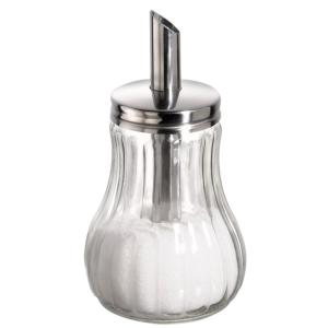 Zuckerdosierer, mit Dosierrohr, Edelstahl/ Glas APS 40486 (4004133404861)