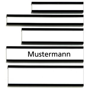 20 Franken Etikettenhalter Magnetisch Braun 5,0 X 1,0 Cm C114 (4016946074308)