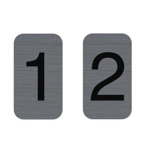 Selbstklebeschild Zahl '1', 25 x 44 mm EXACOMPTA 67181E (3130630671817)