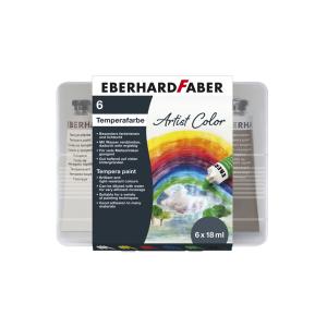 Temperafarbe Artist Color, 6er Etui EBERHARD FABER 575505 (4087205755054)