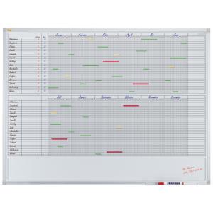 Planungstafel X-tra! Line, 12 Monate, 1.200 x 900 mm FRANKEN VO-30 (4016946191432)
