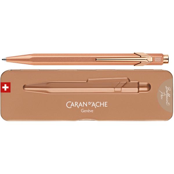 Druckkugelschreiber 849 Goldbar, gold CARAN D'ACHE 849.999 (7630002316828)