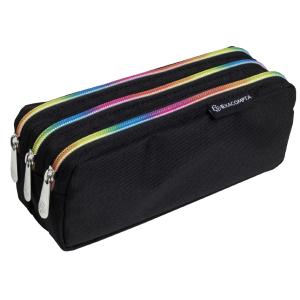 Schlamper-Etui Rainbow, Polyester, 3 Fächer EXACOMPTA 52140E (3130630521402)