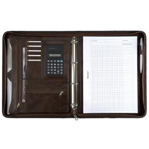 Ringbuchmappe 'MASSA', A4, Lederimitat, schwarz Alassio 30065 (4021068300655)