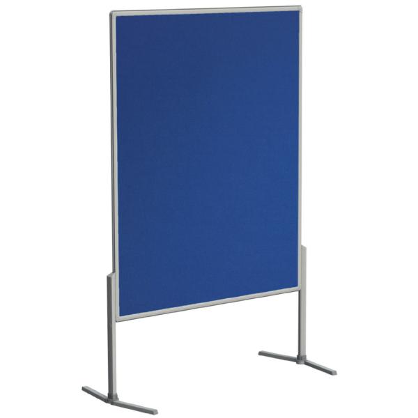 Moderationstafel PRO, 1.200 x 1.500 mm, Filz blau FRANKEN MT804303 (4016946716239)