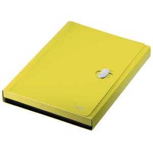 Fächermappe Recycle, A4, PP, 6 Fächer, gelb LEITZ 46240015 (4002432130511)