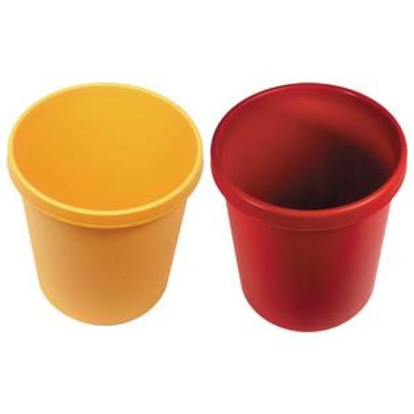 Papierkorb 'the german', 30 Liter, PE, schwarz helit H6106195 (4012086051193)