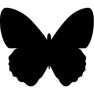 Kreidetafel SILHOUETTE 'Schmetterling' Securit FB-BUTTERFLY (8718226493873)