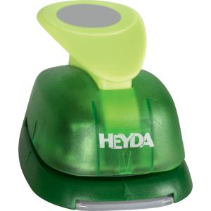 Motivstanzer XXL 'Oval geriffelt', Farbe: grün HEYDA 203687554 (4005329142864)