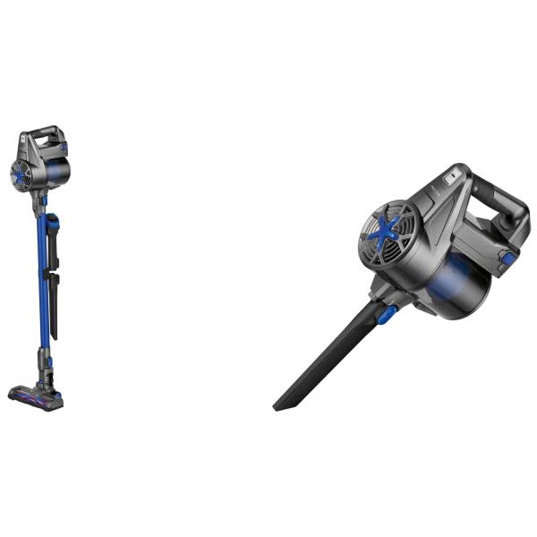 Akku Hand-/ Bodenstaubsauger PC-BS 3036 A, blau PROFI CARE 330360 (4006160303605)