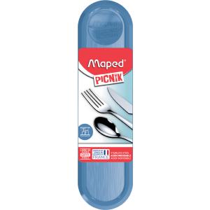 PICNIK Besteck-Set CONCEPT, Aufbewahrungsbox blau Maped 870403 (3154148704034)