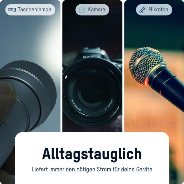 Lithium-Foto-Batterie 'CR123A', 3 Volt, 1er-Blister ANSMANN 5020012 (4013674020010)