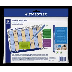 Familienplaner-Set Lumocolor correctable, DIN A4 STAEDTLER 641 FP (4007817085295)