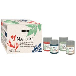Kreativfarbe Nature, 4 x 50 ml Set KREUL 49440 (4000798123581)