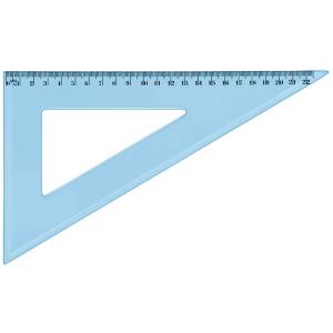 Zeichendreieck 60 Grad, 210 mm, aus Kunststoff, blau Wonday FTS750162 (3701254704269)