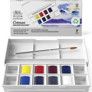 WINSOR & NEWTON Cotman Pocket Set Skyscape LEFRANC BOURGEOIS 0390672 (0884955081136)