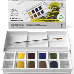 WINSOR & NEWTON Cotman Pocket Set LEFRANC BOURGEOIS 0360673 (0884955081143)