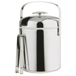 Eiskühler-Set, aus Edelstahl, 1, 3 Liter, silber APS 36015 (4004133360150)