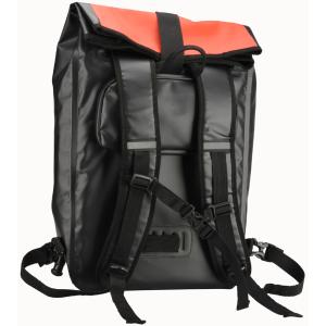 Fahrrad-Gepäckträgertasche, rot/ schwarz FISCHER 86282 (4008153862823)