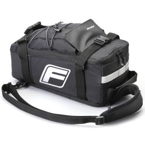 Fahrrad-Gepäckträgertasche 2in1, schwarz FISCHER 86276 (4008153862762)