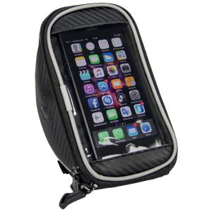 Fahrrad-Lenkertasche mit Smartphonefach, schwarz FISCHER 86275 (4008153862755)