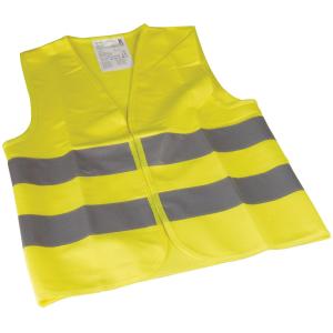 Kinder-Pannenweste/ Warnweste, DIN EN1150, gelb cartrend 73767 (4008153737671)