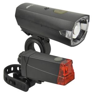 Fahrrad-LED-Beleuchtungs-Set, 20 Lux FISCHER 85338 (4008153853388)