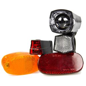 Fahrrad-Aufrüstset, batteriebetrieben, 7-teilig FISCHER 85345 (4008153853456)