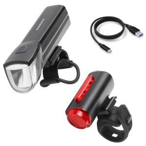 Akku-USB-LED-Beleuchtungs-Set TWIN, 30 Lux FISCHER 50363 (4008153503634)