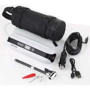 Akku-Kompressor mit Powerbank und LED-Taschenlampe FISCHER 50375 (4008153503757)