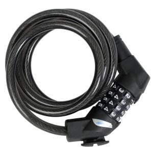 Kabel-Fahrradschloss, Länge: 1.200 mm, schwarz FISCHER 85906 (4008153859069)