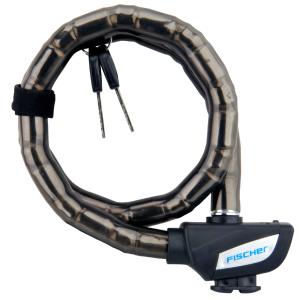 Glieder-Fahrradschloss, Länge: 700 mm, schwarz FISCHER 85854 (4008153858543)