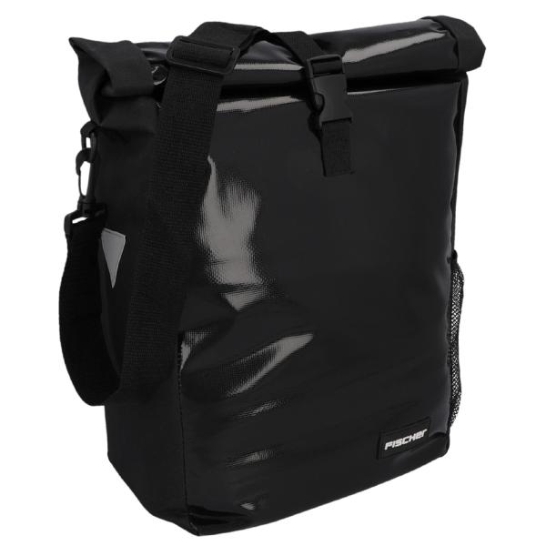 Fahrrad-Gepäckträgertasche Kurier, schwarz FISCHER 50645 (4008153028410)