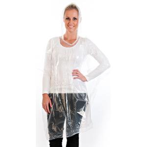 Regenponcho, aus Polyethylen, transparent HYGOSTAR 273342 (4015544273335)