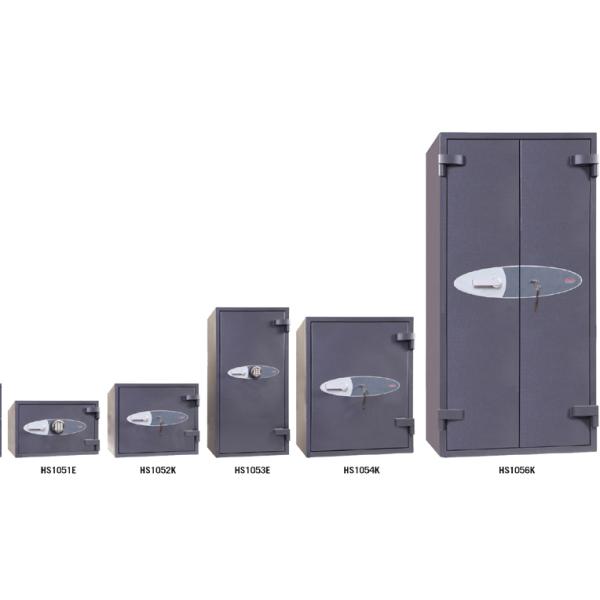 Einbruchschutz-Tresor NEPTUN HS1052E, graphitgrau phoenix (5032548005495)