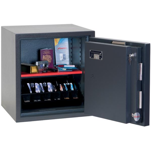 Einbruchschutz-Tresor MERCURY HS2054E, graphitgrau phoenix (5032548005655)