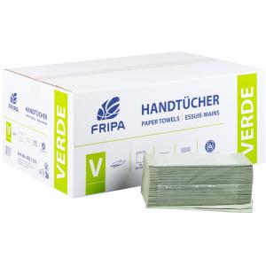 Fripa Handtuchpapier VERDE, 250 x 330 mm, C-Falz, grün fripa 4121104 (4000883101234)